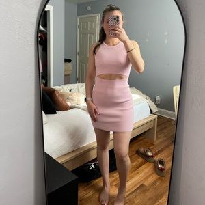Wilfred Free Pink Mini Dress
